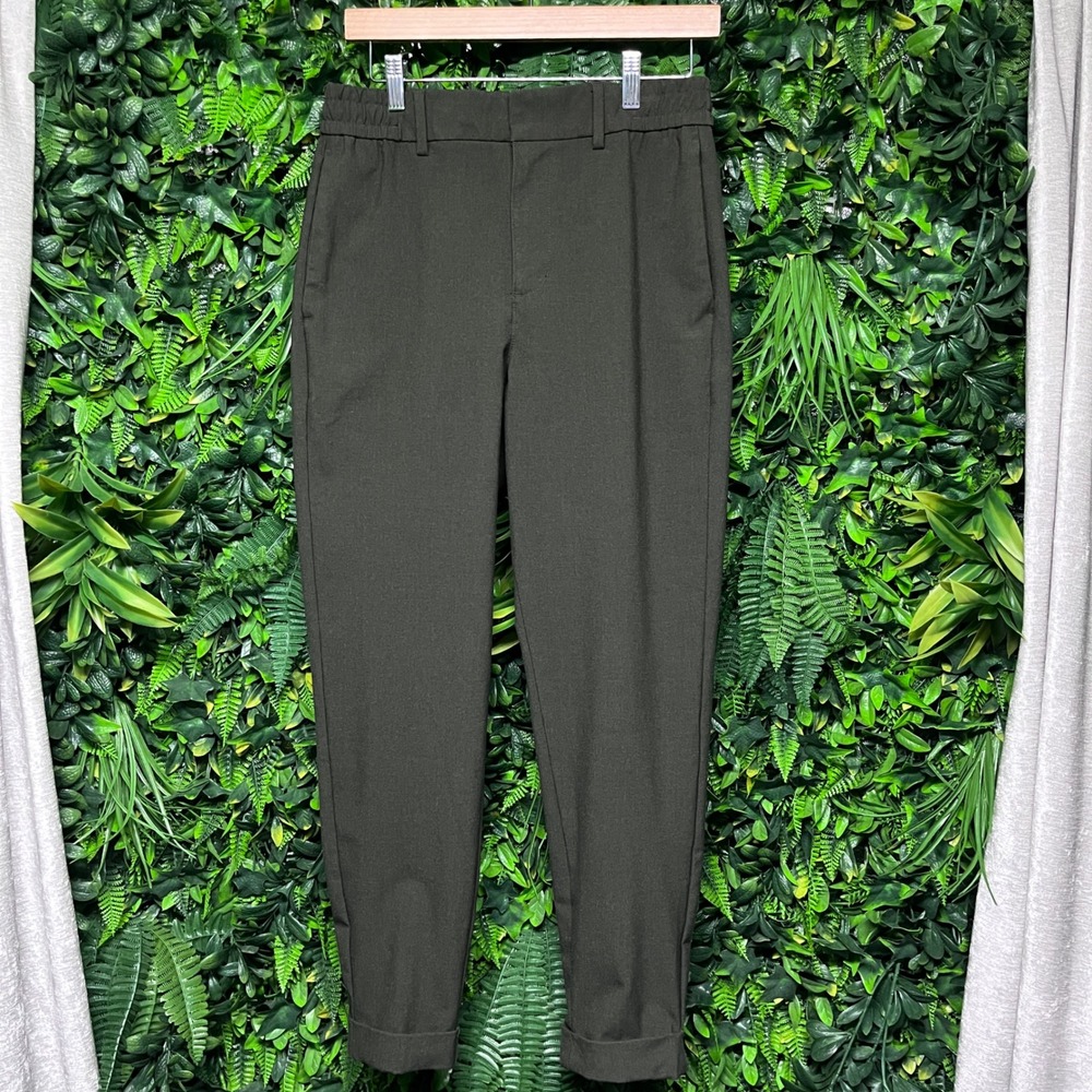 Banana Republic Pants Mens 29x32 Olive‎ Green Tapered Athletic Fit Chinos 3759 - Picture 2 of 7